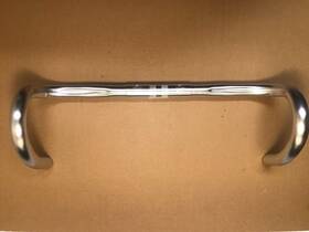 M151ssb Nitto M151 Road Drop Compact Bicycle Handlebars 26mm Clamp 440mm Wide Silver