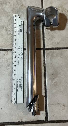 Nitto Ntc-225-50mm/26.0 Technomic Stem - 50mm 25.4 Clamp 22.2 Quill Aluminum Silver Japan