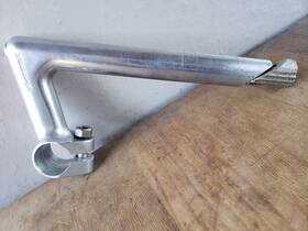Ntc225 Nitto 8 Inch Technomic Stem 3 Drop 1 Center Bar Clamp 22.2 Mm Steerer Tube