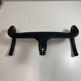 B-10-10-47 No Logo 400 Carbon Integrated Handlebar Stem Road Bike Handle Drop Bars 1-1/8 Inch 28.6 90