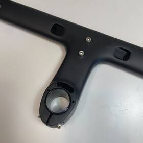 B-10-5-64 No Logo Od2 28.6/31.8mm Road Bike Handlebar Carbon Integrated Stem Handle Drop Bars 420