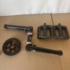 Odyssey 630950925742 Calibur 3 Piece Crankset 175mm Right Hand/left Hand Drive Steel