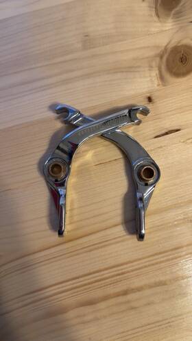 B-225gld Odyssey Bmx Evo 2.5 U- Brake Chrome Rare Collectors Item Midschool