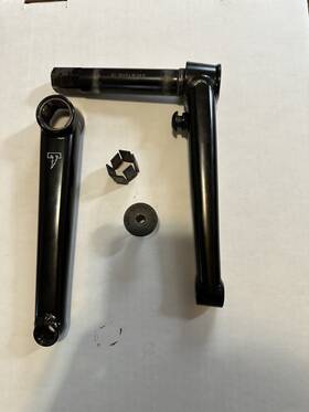 C616rbk Odyssey Thunderbolt Cranks 175mm Rhd Black