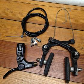 Odb-284-tps Odyssey Black Tektro U-brake And Lever Kit - Toothpaste Haro Bike Bmx