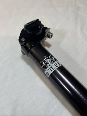 Ods-264-bk Odyssey Intact 25.4mm Pivotal Seatpost Black Bmx Bicycle Seat Post Redline Se Gt