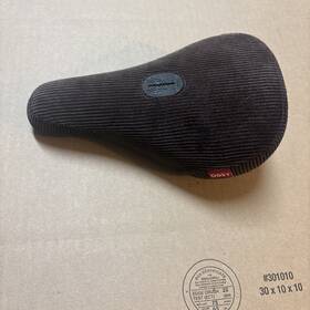 Ods-411-bk Odyssey Broc Bmx Seat - Black Canvas Pivotal Performance Bike For Unisex