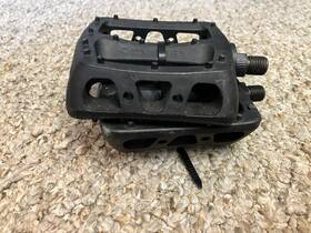 P-107-bk Odyssey Mx Twisted Pc 1/2 Inch Black Bmx Bike Bicycle Platform Plastic Pedals New
