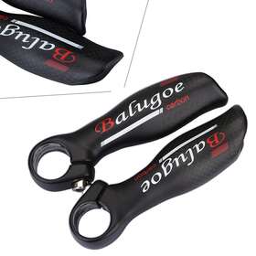Oginodaisukeusa 420015458649 Pair Mtb Handlebar Ends Folding Road Bike Bicycle Bar Grip Aluminum Black