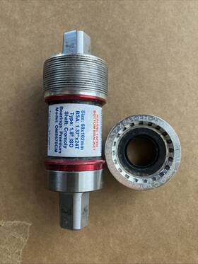 Om8670cm Omni Racer Iso Taper Steel Bottom Bracket Campagnolo Chorus Record 68x102mm Eng