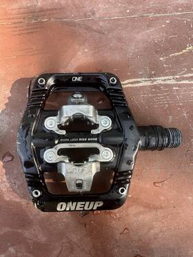 Oneup 628219406644 Components Clip Pedals Spd Black Only 10mi Used