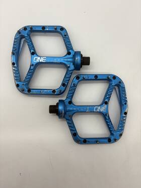 1c0399blu Oneup Components Aluminum Platform Mountain Bike Pedals - Blue Pre Owned