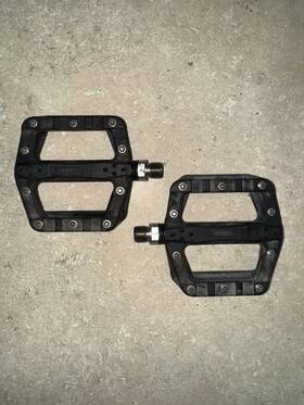 410234 Origin8 Origin 8 Proform Ul Black Composite 9/16 Inch Platform Bicycle Pedals