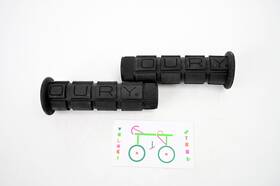 Oscggg30 Oury Single Compound Rubber Grips - Black Mtb Enduro Gravel Bike
