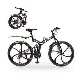R-100 Outroad Outdoor Camping Garden Patio Folding Mountain Bike 26 Inch For Adults