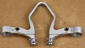 060silver Paul Component Love Levers Inch Deuce And A Half 77mm Pair Very Excellent Condition Used