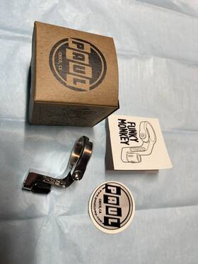 041silver Paul Components Funky Monkey Cable Hanger Polished Silver 1 1/8 Inch