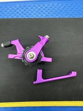 048pubksp Paul Components Klamper Disc Brake Caliper Short-pull - Purple/black With Mount