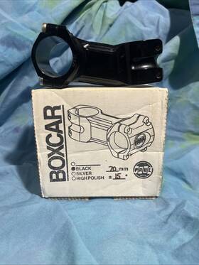 71075bk Paul Components Used Boxcar Stem 31.8 15d X 70mm - Black