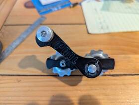 Paul Components 857053001276 Melvin 1-spd Chain Tensioner Black