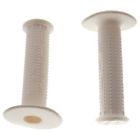 Pbwh Oury Grips Pyramid Soft Rubber White Bmx 696260903719