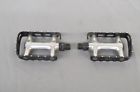Pd-m735 Shimano Vintage Deore Xt Black Metal Platform Pedals Great Fast