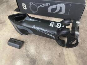 Idst0aaedb115b Pinarello Most Tiger Aero Ticr Aluminium Stem 100mm 8 Degrees With Shim Black