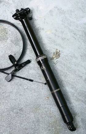 Csdp309120is Pnw Components Coast Suspension Dropper Seatpost 31.6 Internal With Lever 120mm