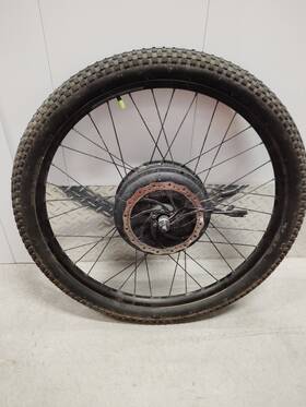 S151101512 Power 48 Electric Motor Wheel With Tire - 36v 500w Tdcm For E-bikes