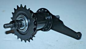 Lc-201r Power Single Speed Rear Bike Hub Black 28h 109mm 19t Coaster Usa Shipper
