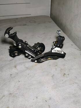 Mm-e4 Power Index System Front And Rear Derailleur Clamp 28.6