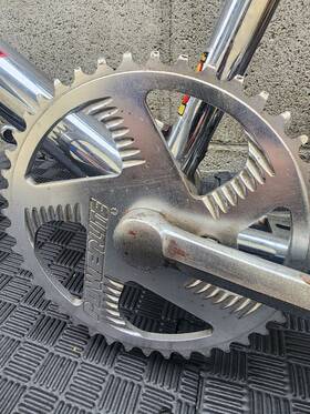Gt02972 Powerlite Mid School Vintage Bmx Bike Crank Set With Chainring 43t