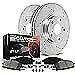 K7324 Powerstop Power Stop Rear Z23 Carbon Fiber Brake Pads With Drilled And Slotted