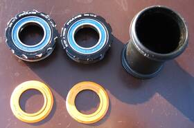 47-3800 Praxis T47 Bottom Bracket For Shimano Hollowtech Ii 24mm Cranks
