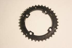 Cr11 Praxis Works 36t Chainring 2x 10/11 Spd 104 X 4 Bcd For 36/26 Set Up Blk