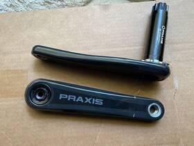 Dm-zc175 Praxis Zayante Carbon Cranks 175mm Sram 3 Bolt Road Gravel Bike