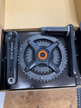 Dm-zcs175-x4832 Praxis Works Zayante Carbon S 48/32 170mm 10 11 12 Speed 48-32 Tooth Crank Set