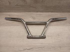 624915 Pro 624716/624915 Vintage Chrome Knee Saver Style Bmx Bike Handlebar 22.2 Mm - 23 Inch Wide