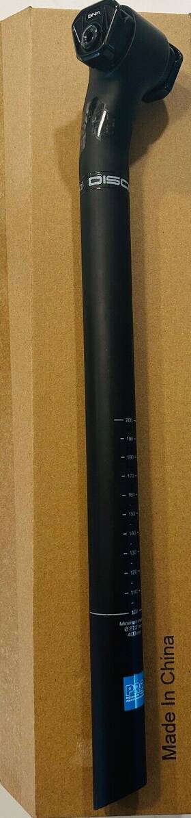 Pro 717009369671 Discover Carbon Seatpost 27.2 X 400mm 20mm O/s Gravel Bike