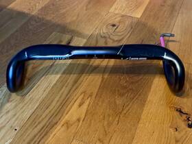 Prha0466 Pro Vibe Aero Alloy Handlebar 40cm X 31.8mm Clamp - 6 Flare Black