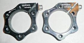 Tp110 Problem Solvers 2 Centerlock Adaptor For 6-bolt Iso Rotors