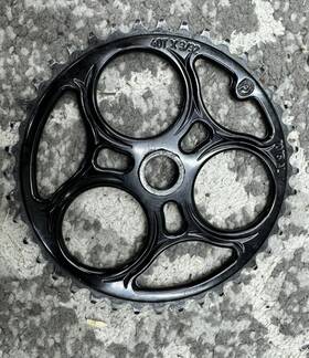 48spl Profile Sprocket Bmx Bike 19mm Spline Drive 40t Race Black Chainring Gear