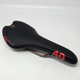 Tri40 Prologo Nago Evo Cpc Bike Saddle Mtb Racing Black Red Pristine Condition