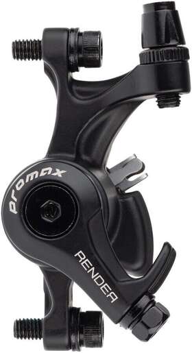 Db21-00dsk717-bk Promax Render Dsk-717 Disc Brake Caliper - Long Pull Mtb Mechanical Post Mount B