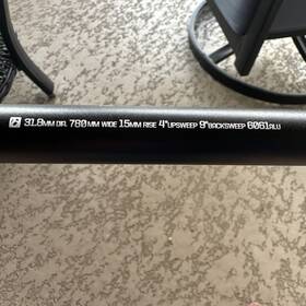 Hb-3188sp Promax Black Aluminum Handlebar With Stem. Iso Bontrager Comp