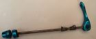 Q Stix Ringle Pro Road Bike Skewer Blue Rare Vintage