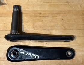 00.6118.611.170 Quarq Crank Arm Assembly - 175mm 8-bolt Direct Mount Power Meter Ready Gxp/24mm