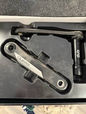 00.6118.611.175 Quarq Dub Crank Arm Assembly - 175mm 8-bolt Direct Mount Spindle