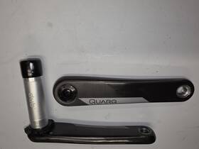 146-000 Quarq Dub Sl Crank Arms 172.5mm Aluminum Road Bike Black Silver No Rings
