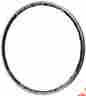 R0r-crb Fulcrum Racing Zero Clincher 700c Rim 2008-09 Rear Black